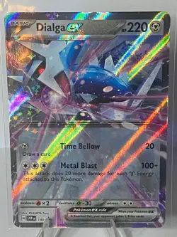 Dialga ex 180 Holo Promo Scarlet & Violet Promo Pokemon Near Mint - Image 1