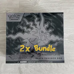 2x BUNDLE - Pokemon TCG: PITCH BLACK Pokemon Center Elite Trainer Box - PKC ETB - Image 1