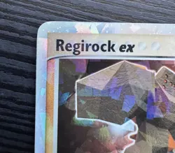 Pokemon TCG Regirock ex Holo #98/101 Hidden Legends Series 2004 - Image 3