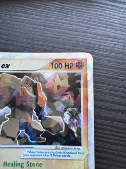 Pokemon TCG Regirock ex Holo #98/101 Hidden Legends Series 2004 - Image 5