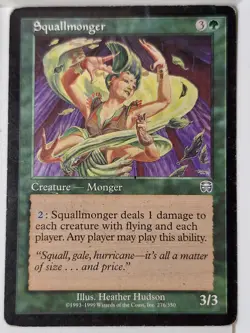 Squallmonger - Mercadian Masques - Magic the Gathering MTG Nice! - Image 1