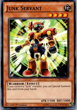 Junk Servant LC5D-EN021 1st Edition Common LP - Image 1