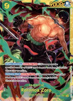 Roronoa Zoro - (Reprint) SEC Premium Booster The Best Vol. 2 OP06-118 One Piece - Image 1