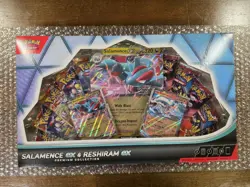 Pokemon TCG Salamence ex & Reshiram ex Premium Collection Box Sealed New - Image 1