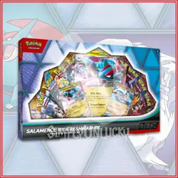 Pokemon TCG Salamence ex & Reshiram ex Premium Collection (10 Packs) SV10 SV09 - Image 1