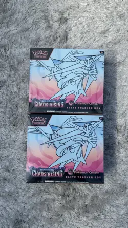 Pokemon TCG: Chaos Rising Pokemon Center Elite Trainer Box PKC ETB - Sealed x2 - Image 1
