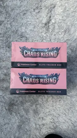 Pokemon TCG: Chaos Rising Pokemon Center Elite Trainer Box PKC ETB - Sealed x2 - Image 3