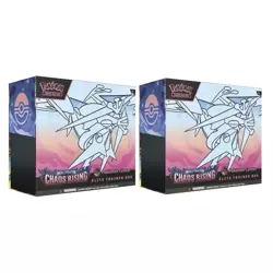 Pokemon TCG Chaos Rising Pokemon Center ETB Elite Trainer Box X2 - Sealed - Image 1