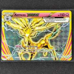 Xerneas BREAK - 82/114 - Rare BREAK - Steam Siege - Pokemon Card - HP - Image 1