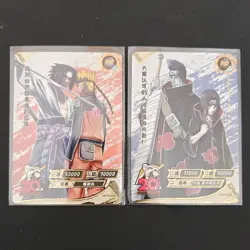 Naruto Kayou Promo PR 039 + PR 040 Cards - 20th Anniversary Bundle - NM - Image 1