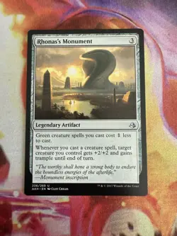 Rhonas's Monument #236 Amonkhet AKH Magic: The Gathering Card - Image 1