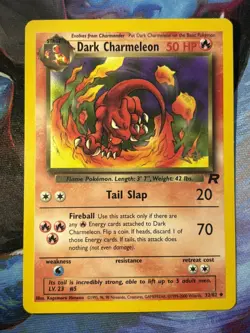Dark Charmeleon Gold W Stamp Promo 32/82 Pokemon Card Kraft promo LP - Image 1
