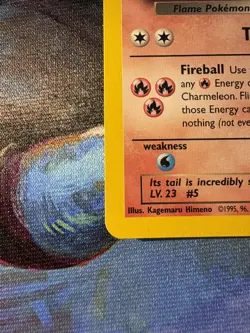 Dark Charmeleon Gold W Stamp Promo 32/82 Pokemon Card Kraft promo LP - Image 5