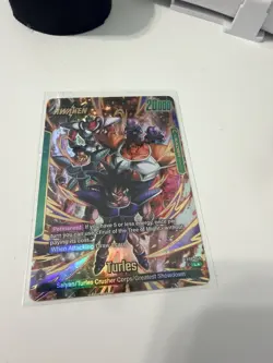 Turles FB08-049 Leader Alt Art Saiyan's Pride Dragon Ball English Card Fusion - Image 1
