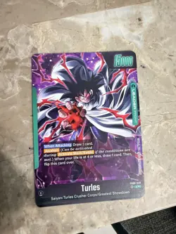 Turles FB08-049 Leader Alt Art Saiyan's Pride Dragon Ball English Card Fusion - Image 3