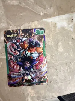 Turles FB08-049 Leader Alt Art Saiyan's Pride Dragon Ball English Card Fusion - Image 4
