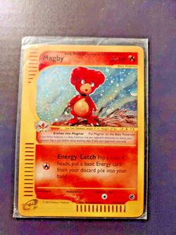 Pokemon Card - Magby Holo Rare 17/165 Expedition ENG no Shining no Crystal - Image 1
