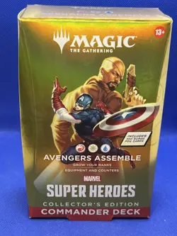 SEALED MTG Commander Collector's Edition Marvel Avengers Assemble Commander Deck - Image 1