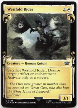 Westfold Rider Showcase 488 NM LTR: Tales of Middle-earth Magic: The Gathering - Image 1