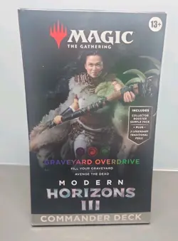 Modern Horizons 3 Commander Deck - Graveyard Overdrive (100-Card Deck, 2-Card... - Image 1