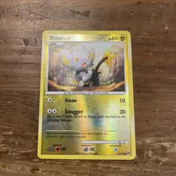Shinx 74/99 Platinum Arceus REVERSE HOLO RARE Shiny Pokemon Card - Image 1