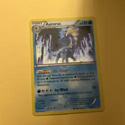 Pokemon TCG - AURORUS #26 - COSMOS HOLO PROMO - XY: FURIOUS FISTS (2014) - MP/LP - Image 1