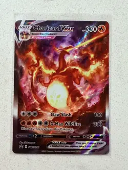 Pokemon TCG Charizard VMAX Black Star Promos SWSH261 Holo 🔥 NM-M - Image 1