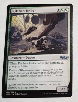 MTG Kitchen Finks 216 UMA Ultimate Masters Uncommon LP x1 - Image 1