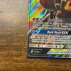 Pokemon TCG Umbreon & Darkrai GX 125/236 Unified Minds Tag Team MP - Image 3