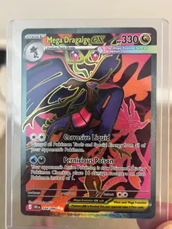 Pokemon Mega Dragalge EX 104/086 SIR Ultra Rare Rare Foil Full Art English 330HP - Image 1
