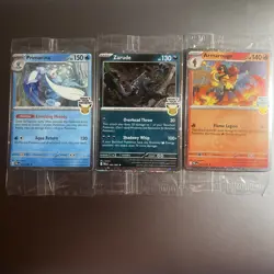 All Sealed Pokemon Pitch Black Release Promos Zarude, Primarina, Armarouge SWIRL - Image 1