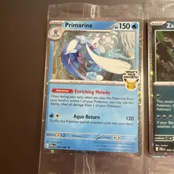 All Sealed Pokemon Pitch Black Release Promos Zarude, Primarina, Armarouge SWIRL - Image 4