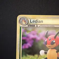 Pokemon LEDIAN 25/123 Reverse Holo (2010 HeartGold SoulSilver) LP/Light Play - Image 2