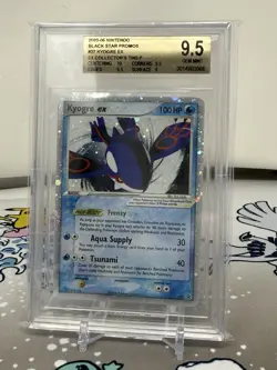 Pokemon Tcg Kyogre ex 037 EX Collector's Tins 037 Nintendo Holo Low Pop BGS 9.5 - Image 1