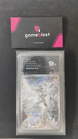Pokemon TCG | N's Reshiram (JTG 167) | Journey Together | AI GRADING 9.5 - Image 1