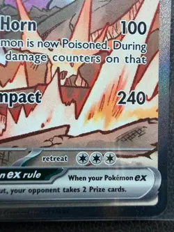 Pokemon TCG Team Rocket's Nidoking ex 233/182 DESTINED RIVALS SIR English - Image 4