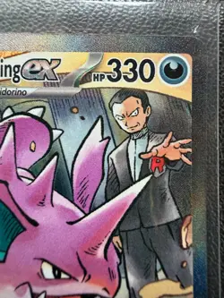 Pokemon TCG Team Rocket's Nidoking ex 233/182 DESTINED RIVALS SIR English - Image 5