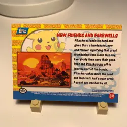 Pokemon TCG New Friends and Farewells Pokemon Topps Pikachu's Vacation 59 - Image 2