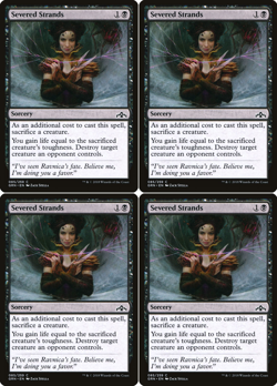 Severed Strands X4 Guilds of Ravnica #85 MTG Magic the Gathering NM 2Fire Games - Image 1