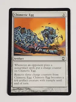 MTG Chimeric Egg (Darksteel/Artifact/U) - BGM - Image 1