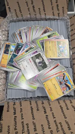3500 + Pokemon Card Bulk Lot Commons, Uncommons, Etc No Code Cards, No Energies! - Image 1