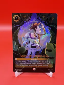 You've Got a Friend in Me 225/204 Lorcana Wilds Unknown Enchanted Woody & Buzz!! - Image 1