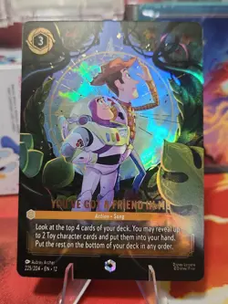 Lorcana Wilds Unknown #225/204 You've Got a Friend in Me (Enchanted) - Image 1