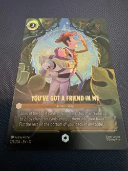 You've Got A Friend In Me, 225/204 Lorcana English, Wilds Unknown Enchanted - Image 1