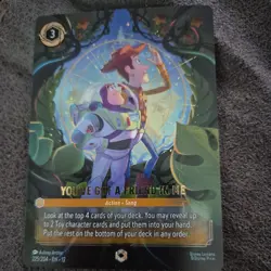 Lorcana You've Got A Friend In Me 225/204 Wilds Unknown Enchanted Pack Fresh - Image 3