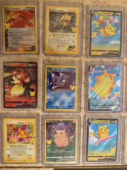 Near Mint Pokemon TCG Celebration Card Lot 37 different cards - Image 1