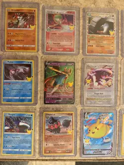 Near Mint Pokemon TCG Celebration Card Lot 37 different cards - Image 2