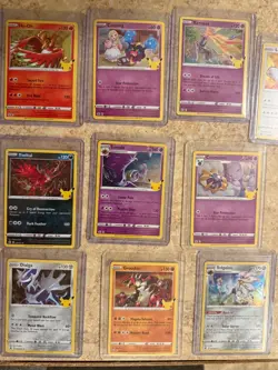 Near Mint Pokemon TCG Celebration Card Lot 37 different cards - Image 4