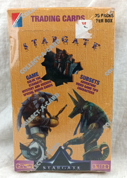 1994 Collect-A-Card STARGATE TRADING CARDS. 36 Sealed Packs.NIB - Image 1