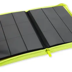 Neon Yellow Vault X Just 9-Pocket Exo-Tec Zip Binder 360 Cards- BRAND NEW IN BOX - Image 2